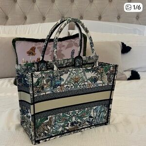 Floral Patterned Tote Bag